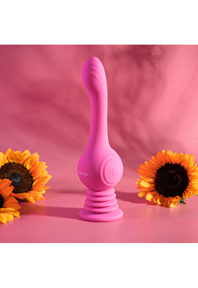 Evolved GYRO VIBE - Pink 24.8 cm USB Rechargeable Super Vibrator