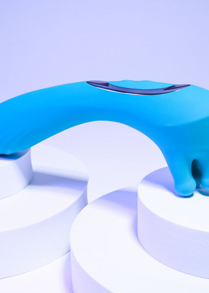 Evolved HEADS OR TAILS - Blue 19.3 cm USB Rechargeable Dual Ended Massager