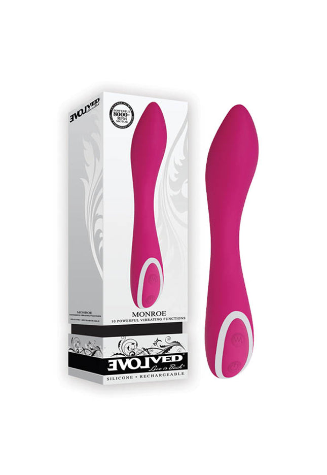 Evolved Monroe - Pink 20.9 cm USB Rechargeable Vibrator