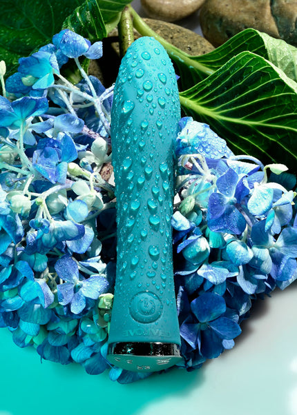 Evolved ULTRA WAVE - Blue 13 cm USB Rechargeable Mini Vibrator