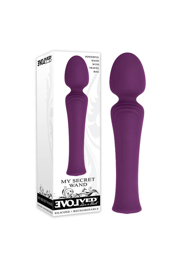 Evolved My Secret Wand - Purple 17 cm (6.7'') USB Rechargeable Massage Wand