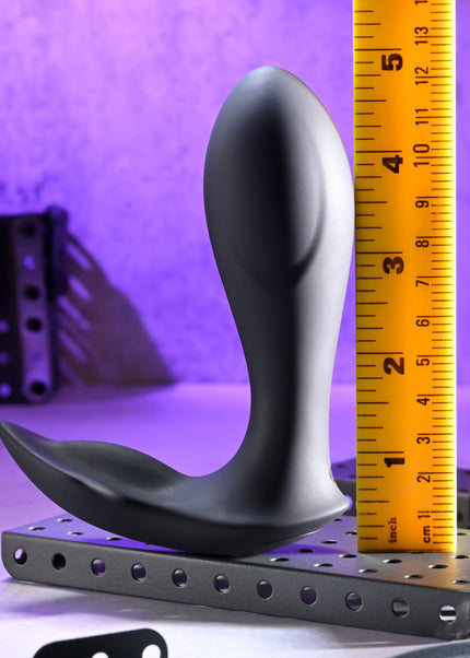 Evolved TAKE ME OUT - Black USB Rechargeable Wearable Vibrator with Remote Control