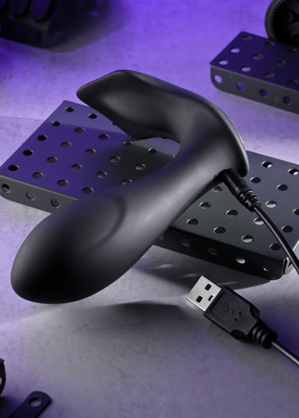 Evolved TAKE ME OUT - Black USB Rechargeable Wearable Vibrator with Remote Control