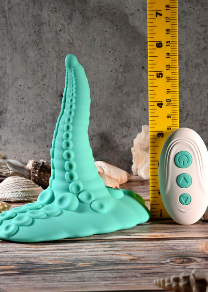 Evolved TENTACLE GRINDER - Green USB Rechargeable Fantasy Grinder Pad with Wireless Remote