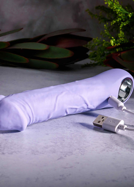 Evolved PURPLE FANTASY - Purple 18.4 cm USB Rechargeable Vibrator
