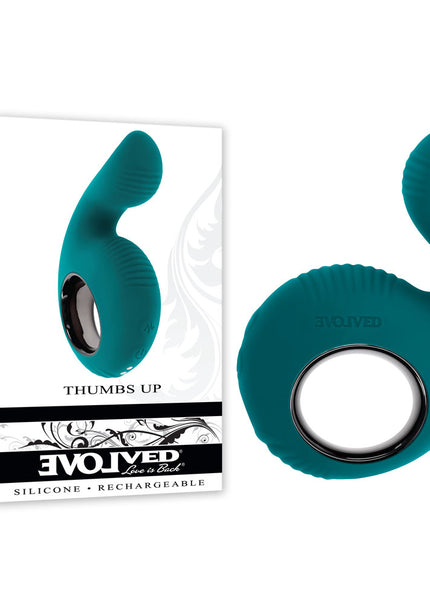 Evolved THUMBS UP - Green USB Rechargeable Stimulator