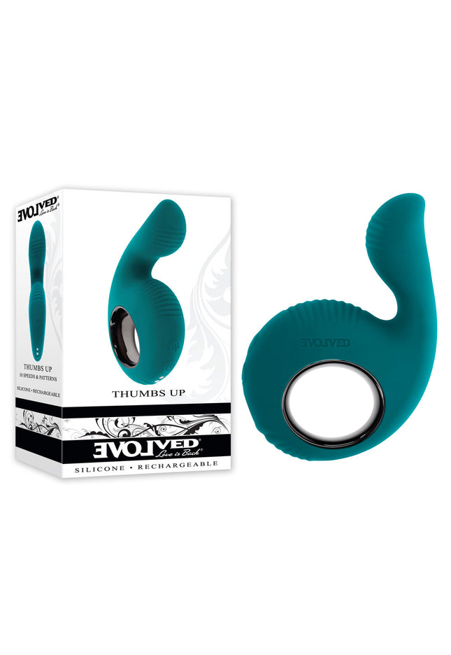 Evolved THUMBS UP - Green USB Rechargeable Stimulator