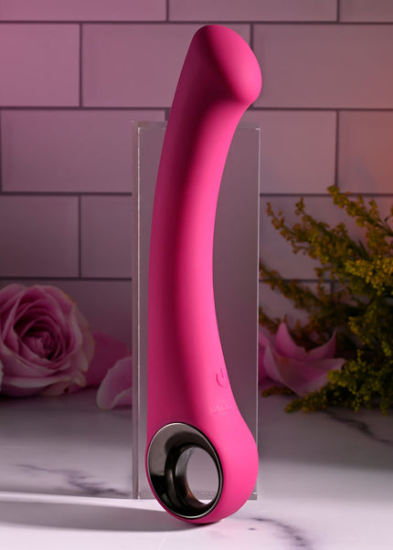 Evolved PLEASURE CURVE - Pink 19 cm USB Rechargeable Vibrator