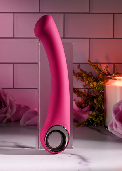 Evolved PLEASURE CURVE - Pink 19 cm USB Rechargeable Vibrator