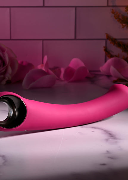 Evolved PLEASURE CURVE - Pink 19 cm USB Rechargeable Vibrator