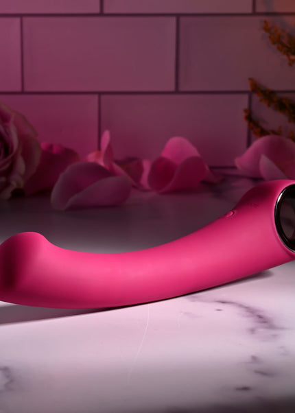 Evolved PLEASURE CURVE - Pink 19 cm USB Rechargeable Vibrator
