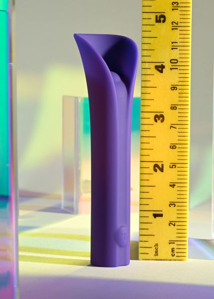 Evolved FULL COVERAGE - Purple 11.9 cm USB Rechargeable Bullet