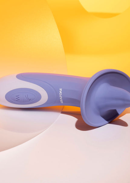 Evolved LIX & KISSES - Purple 18.7 cm USB Rechargeable Flicking Tongue Stimulator