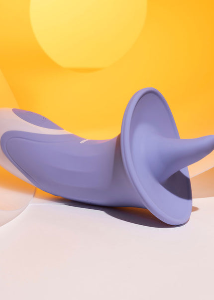 Evolved LIX & KISSES - Purple 18.7 cm USB Rechargeable Flicking Tongue Stimulator