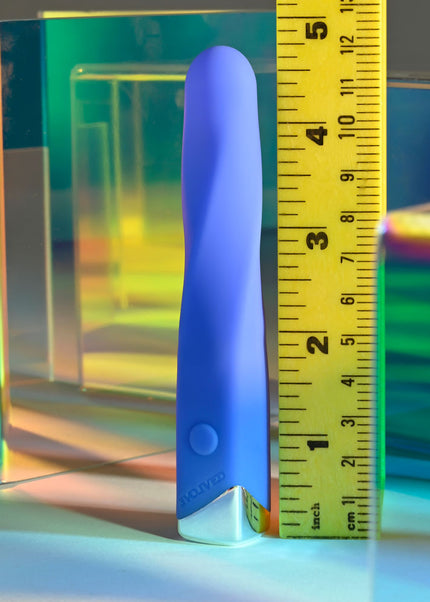 Evolved TWISTED TEMPTATION - Blue 12 cm USB Rechargeable Bullet