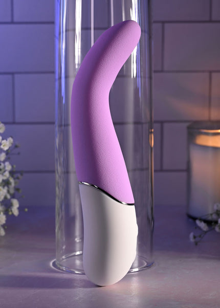 Evolved SLIP OF THE TONGUE - Purple 21.1 cm USB Rechargeable Flicking Tongue Vibrator