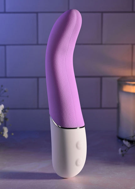 Evolved SLIP OF THE TONGUE - Purple 21.1 cm USB Rechargeable Flicking Tongue Vibrator