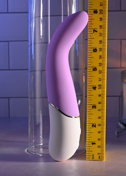 Evolved SLIP OF THE TONGUE - Purple 21.1 cm USB Rechargeable Flicking Tongue Vibrator