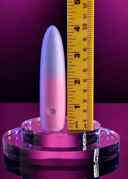 Evolved PARADISE BULLET - Pink/Purple 10.2 cm USB Rechargeable Bullet