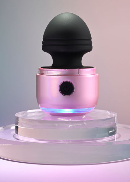 Evolved VACATION VIBES - VIBRATING - Pink/Black 8.5 cm USB Rechargeable Vibrating Stimulator