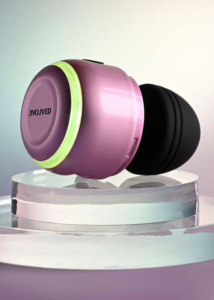 Evolved VACATION VIBES - VIBRATING - Pink/Black 8.5 cm USB Rechargeable Vibrating Stimulator