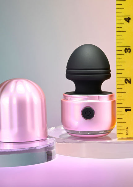 Evolved VACATION VIBES - VIBRATING - Pink/Black 8.5 cm USB Rechargeable Vibrating Stimulator