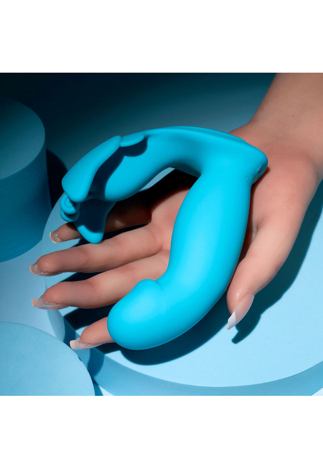 Evolved SPREAD YOUR WINGS - Blue USB Rechargeable Wearable Butterfly Vibrator