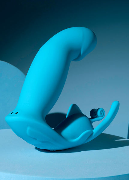 Evolved SPREAD YOUR WINGS - Blue USB Rechargeable Wearable Butterfly Vibrator