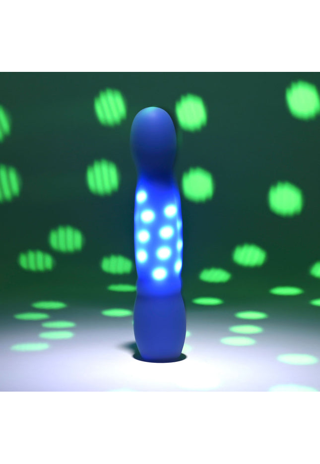 Evolved DISCO DIVA - Blue 20.9 cm USB Rechargeable Light Up Vibrator