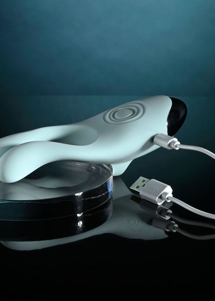 Evolved COUPLES THERAPY - Teal USB Rechargeable Couples Stimulator