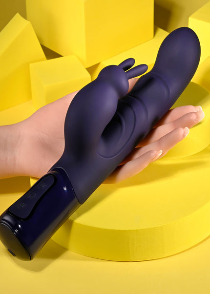 Evolved BIG DEAL - Purple 25.7 cm USB Rechargeable Rabbit Vibrator