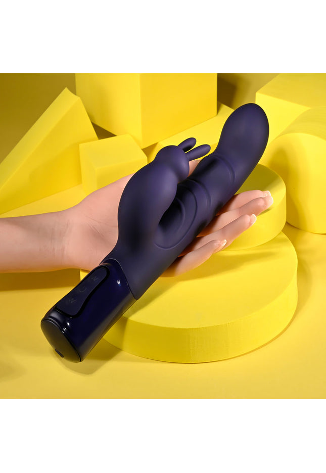 Evolved BIG DEAL - Purple 25.7 cm USB Rechargeable Rabbit Vibrator