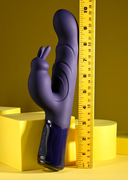 Evolved BIG DEAL - Purple 25.7 cm USB Rechargeable Rabbit Vibrator