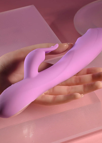 Evolved BEAD THE WAY - Pink 23.2 cm USB Rechargeable Rabbit Vibrator