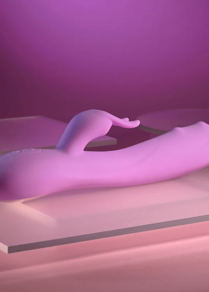 Evolved BEAD THE WAY - Pink 23.2 cm USB Rechargeable Rabbit Vibrator