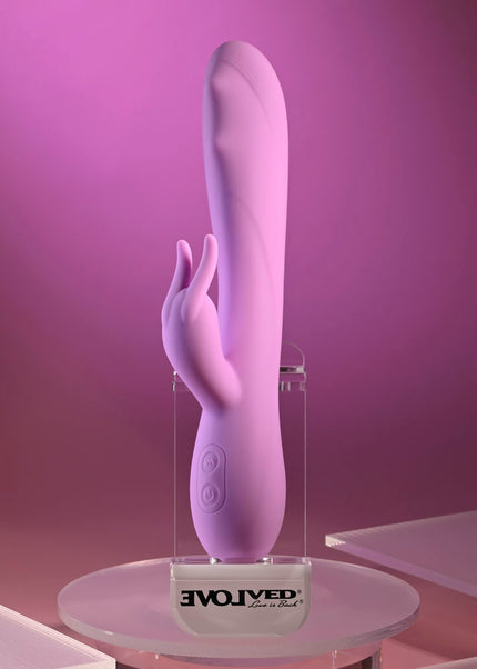 Evolved BEAD THE WAY - Pink 23.2 cm USB Rechargeable Rabbit Vibrator