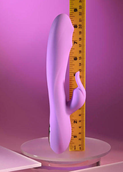 Evolved BEAD THE WAY - Pink 23.2 cm USB Rechargeable Rabbit Vibrator