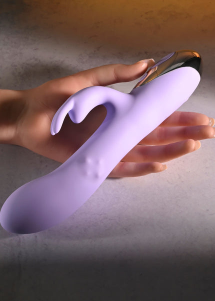 Evolved SPINDERELLA - Purple USB Rechargeable Rabbit Vibrator