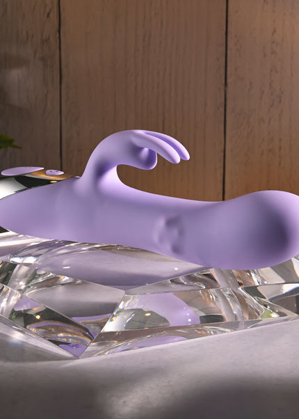 Evolved SPINDERELLA - Purple USB Rechargeable Rabbit Vibrator