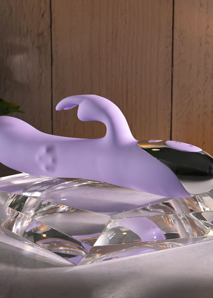 Evolved SPINDERELLA - Purple USB Rechargeable Rabbit Vibrator