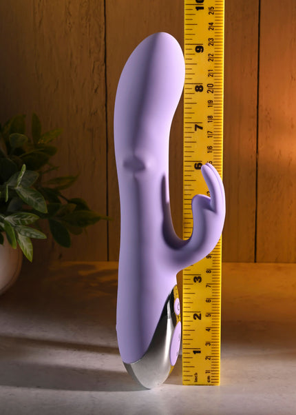 Evolved SPINDERELLA - Purple USB Rechargeable Rabbit Vibrator