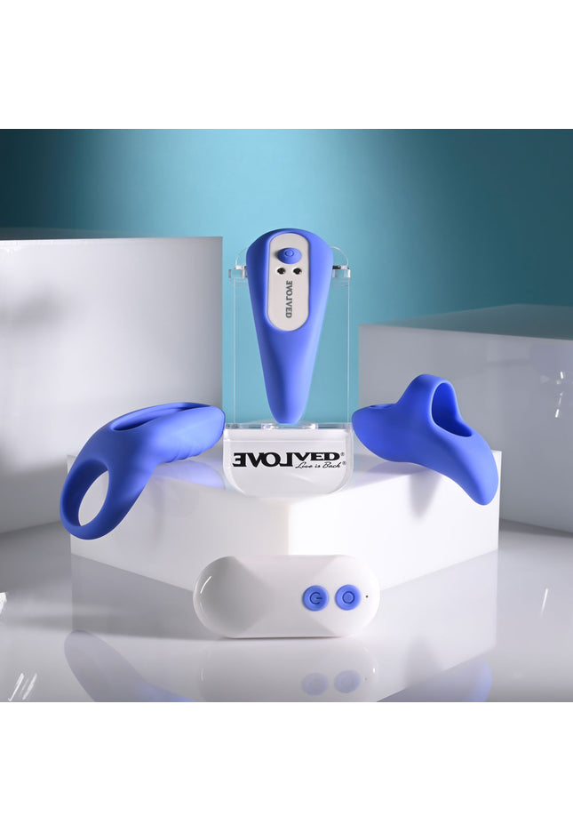 Evolved TAKE YOUR PICK - Rechargeable Bullet with 3 Interchargeable Sleeves