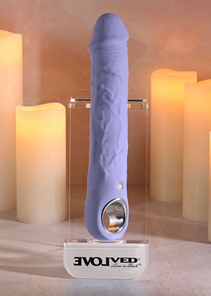Evolved LARGE PURPLE FANTASY - Purple 21.8 cm USB Rechargeable Vibrator