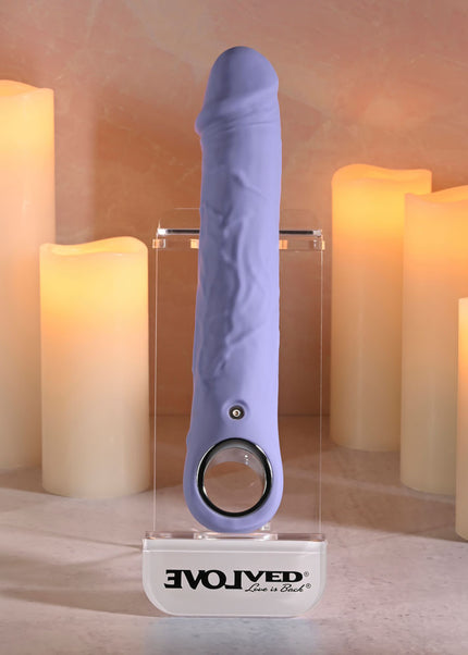 Evolved LARGE PURPLE FANTASY - Purple 21.8 cm USB Rechargeable Vibrator