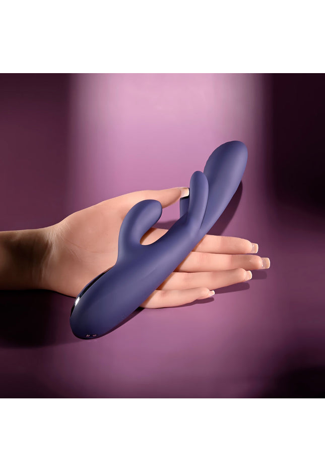 Evolved BOW DOWN - Purple USB Rechargeable Rabbit Vibrator