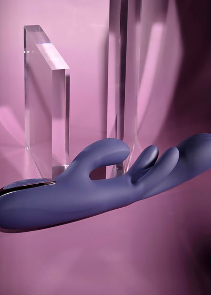 Evolved BOW DOWN - Purple USB Rechargeable Rabbit Vibrator