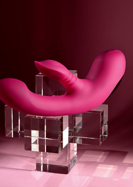 Evolved GENTLE PERSUASION - Pink 20 cm USB Rechargeable Rabbit Vibrator