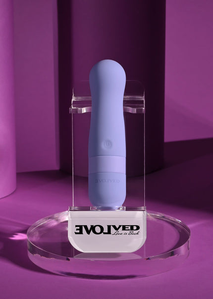 Evolved SQUISHY BULLET - Purple 11 cm USB Rechargeable Bullet