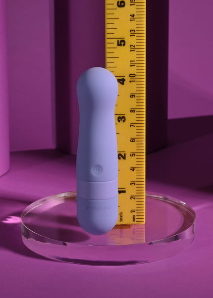 Evolved SQUISHY BULLET - Purple 11 cm USB Rechargeable Bullet