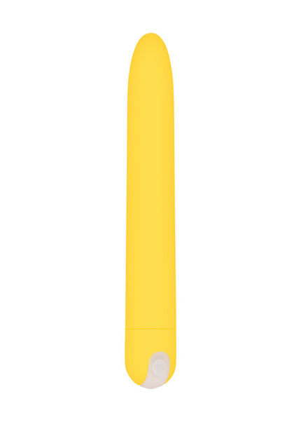 Evolved Sunny Sensations - Yellow 18.6 cm USB Rechargeable Vibrator
